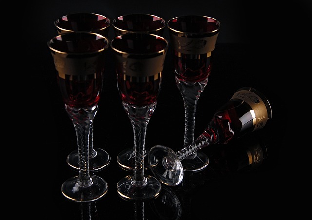 Een Glas, Contrast, Samenstelling, Licht