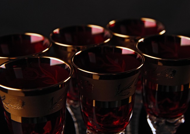 Een Glas, Contrast, Samenstelling, Licht