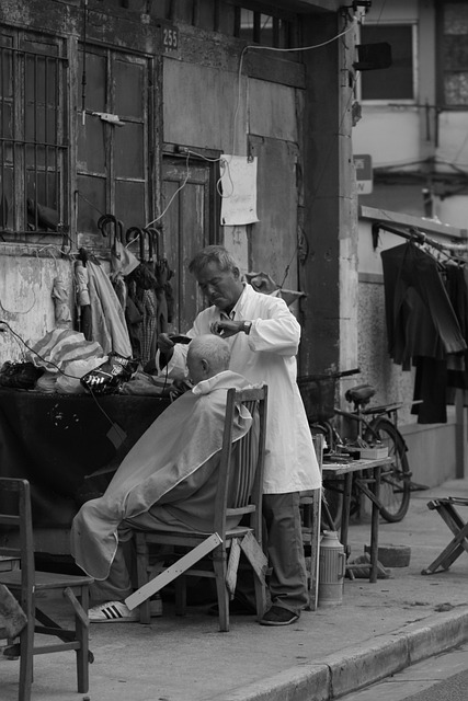 Free Barber Black And White photo and picture