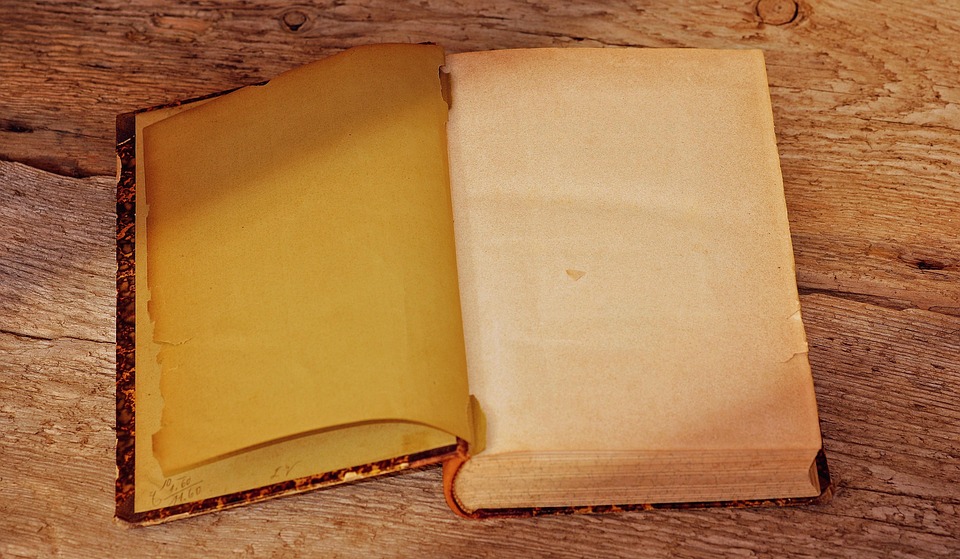 bog med blanke sider bog med blanke sider