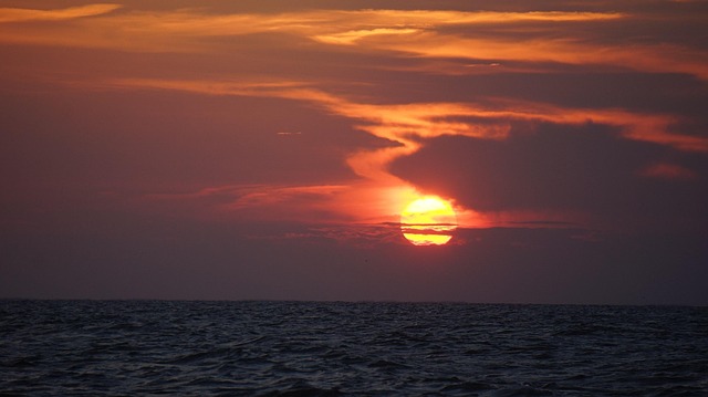 Free Sunset Glowing photo and picture