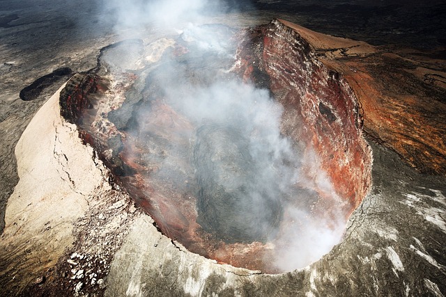 Free Volcano Crater photo and picture