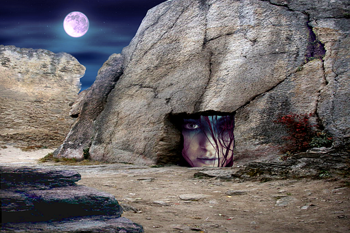 Free Fantasy Cave illustration and picture
