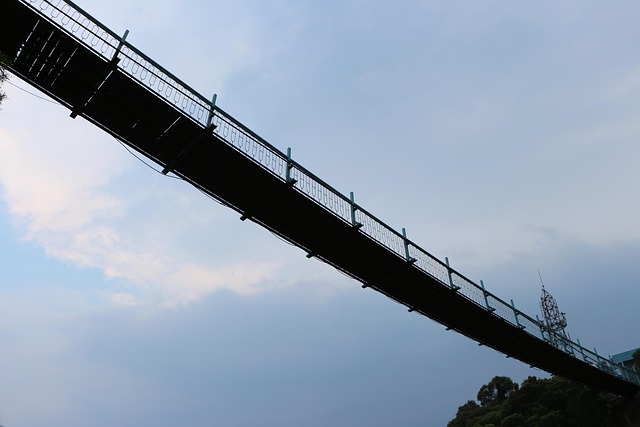 Free Cableway Chain Bridge photo and picture