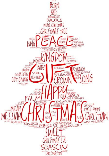 Free christmas gift happiness illustration