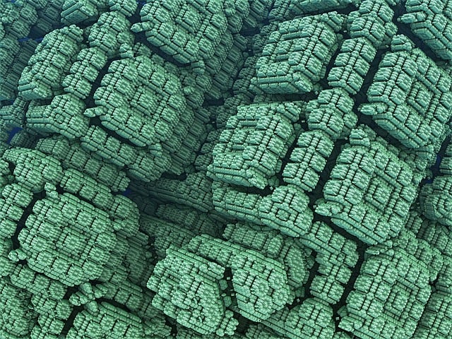 Free sponge menger koch illustration