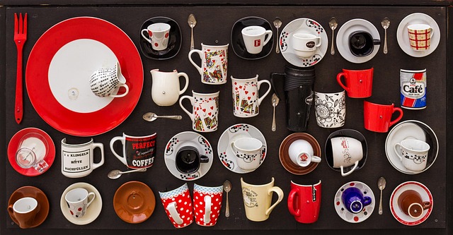 Copo, Colher, Café, Chá, Quente
