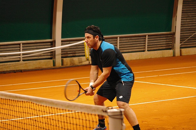 Tennis, Ler, Ret, Spil, Ketsjer, Atlet