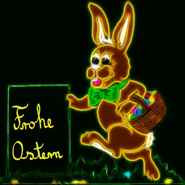 Free easter easter bunny rabbit illustration