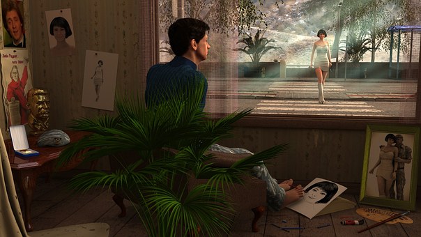 Free In Love Disability illustration and picture