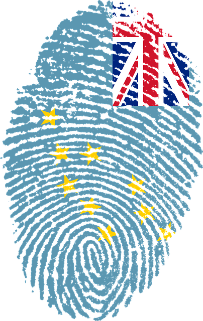 Free tuvalu flag fingerprint illustration
