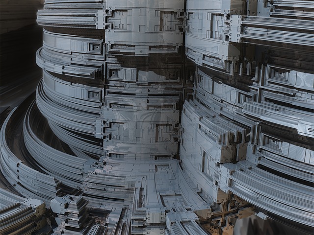 Free architecture industry render illustration