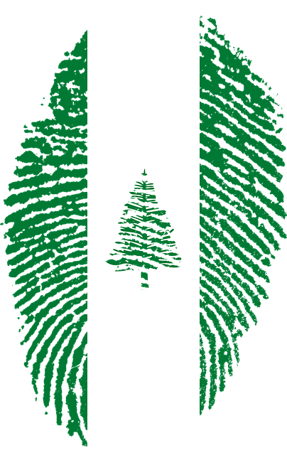 Free norfolk island flag illustration