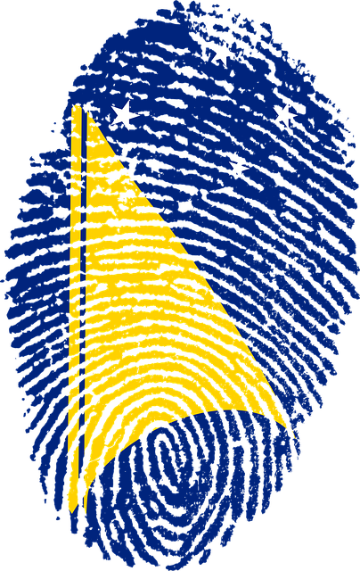 Free tokelau flag fingerprint illustration