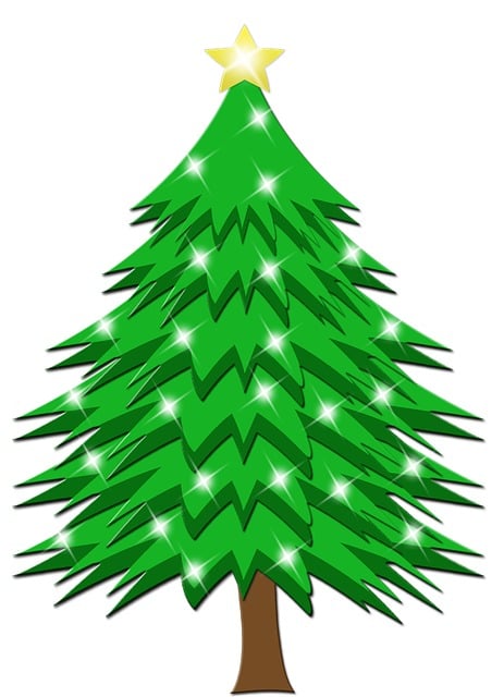 Free Christmas Tree Tree illustration and picture