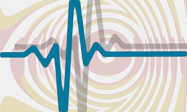 Free heart curve health illustration