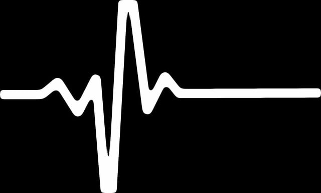 Free heart curve health illustration