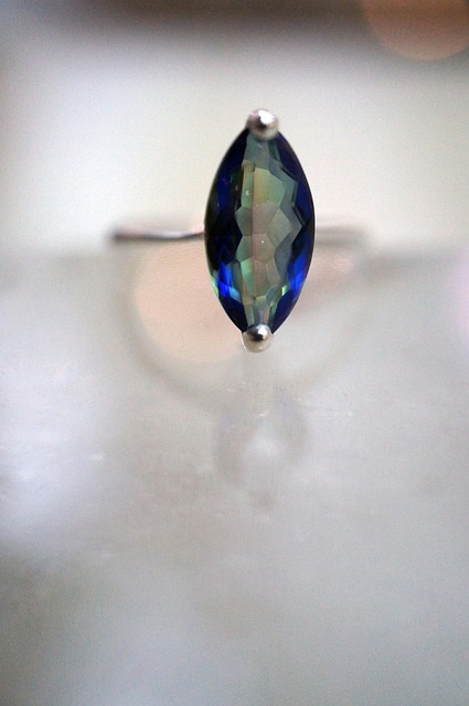 Free Mystic Topaz Ring Sterling Silver photo and picture