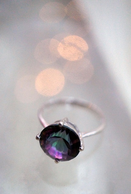 Free Mystic Topaz Ring Sterling Silver photo and picture