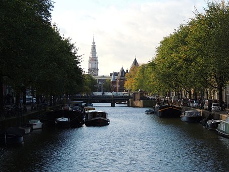Amsterdam, Canal, Holanda, Agua, Turismo