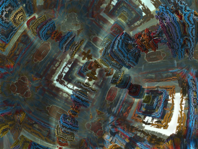Download free HD stock image of Render Temple Free render temple scfi illustration