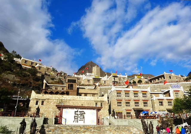Free Tibet Temple photo and picture