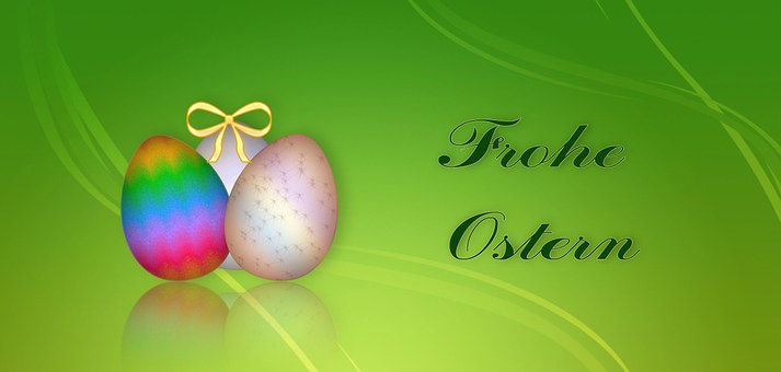 Free Easter Greeting Easter Eggs illustration and picture