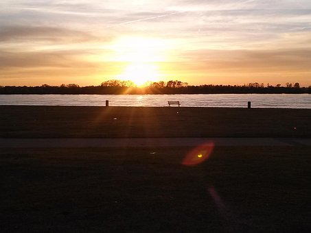 Memphis, Solnedgang, Tennessee