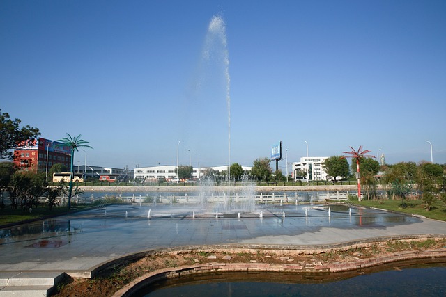 Springvand, Scener, Park