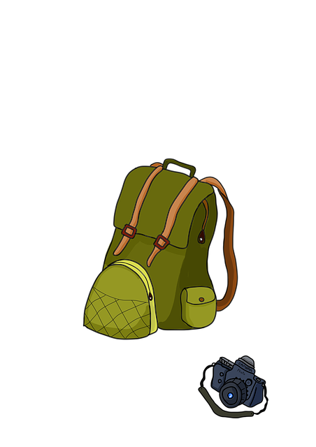 Mochila, Viagens, Câmera