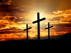 Free Crosses Sunset photo and picture