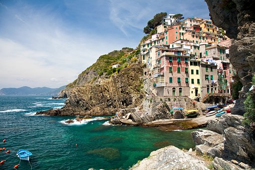 Cinque Terra, Italien, Middelhavet