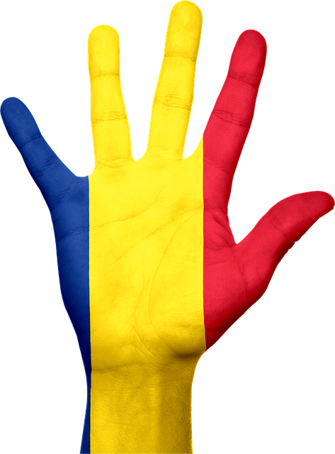 România, Steag, Mână, Naţional, Degete