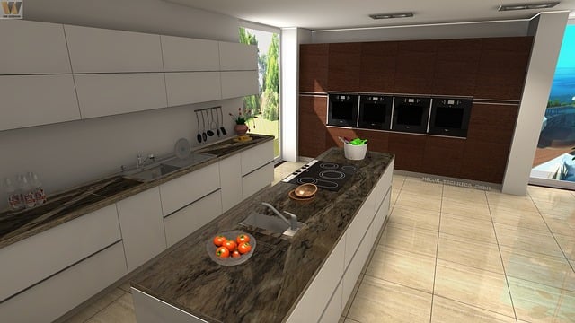 Free Kitchen Design illustration and picture
