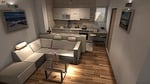 kitchen, design, interior