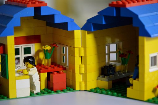 Lego, Los Niños, Juguetes, Colorido