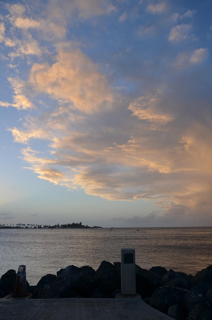 Free Sunset The Scenery photo and picture