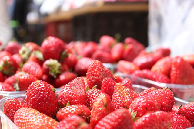 Free Strawberry Red photo and picture