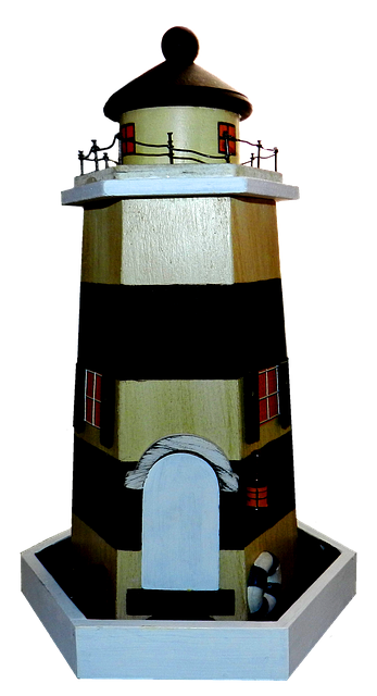 Free lighthouse drink trinket illustration