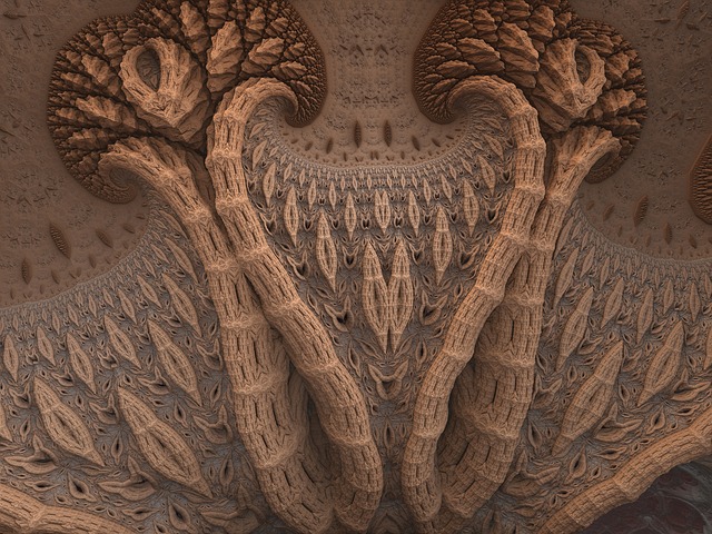 Free organic render fractal illustration