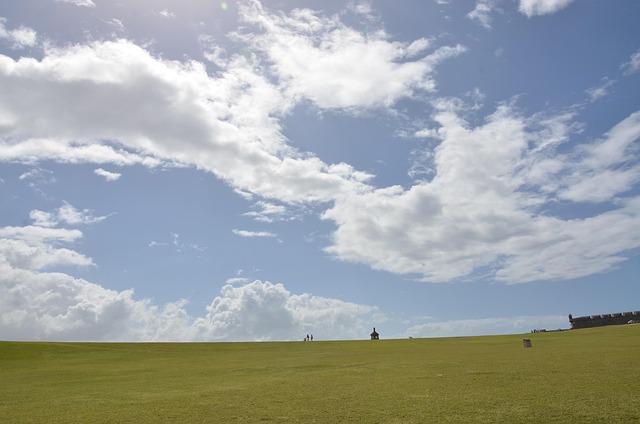 Free Blue Sky And White Clouds San Juan photo and picture