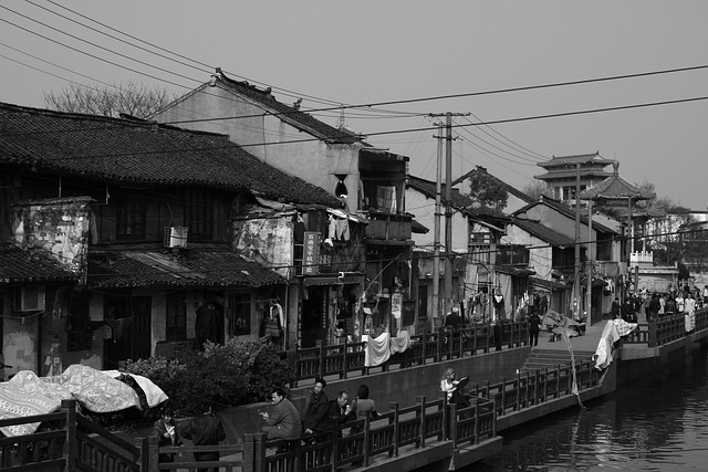 Free Black And White Ancient Building photo and picture