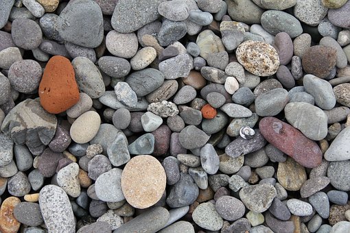Guijarros, Playa, Piedras, Naturaleza