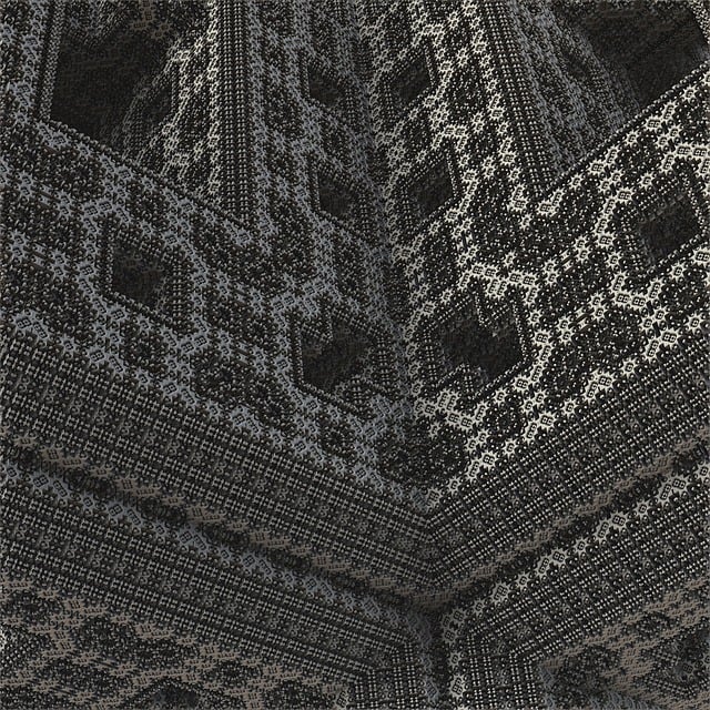 Free menger render 3d illustration