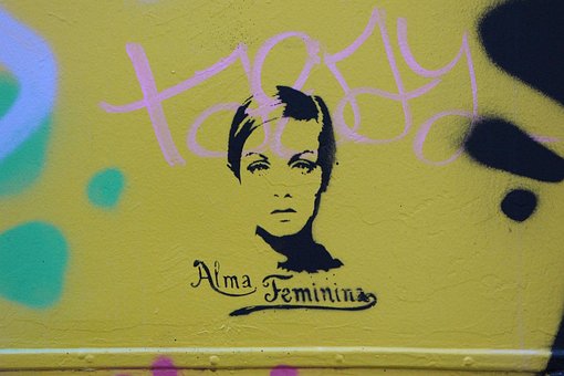 Free Graffiti Woman photo and picture