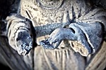 sculpture, hands, art