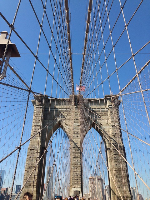New York, Brooklyn Bridge, Manhattan