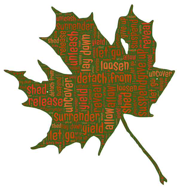 Free leaf let go autumn illustration