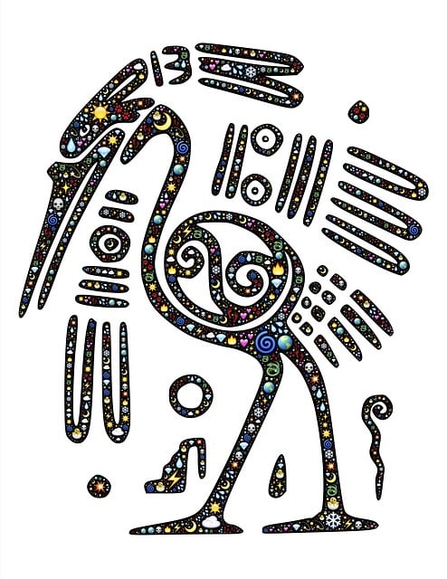 Free bird mayan emoji illustration