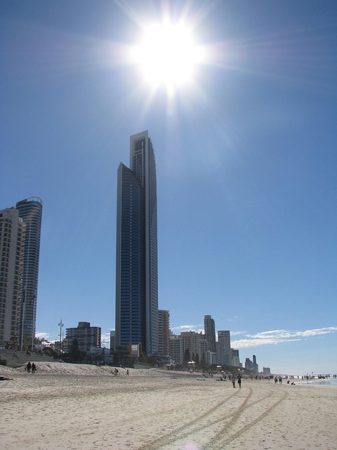 Free Beach Brisbane photo and picture